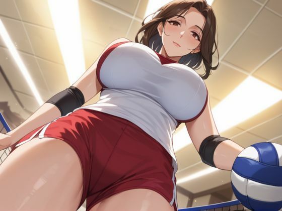 人妻絶頂〜ママさんバレー部員は性欲おばけ〜 サンプル2ページ目