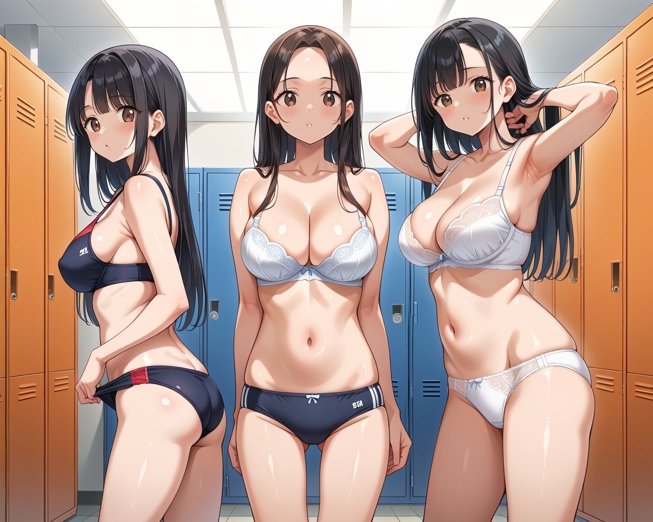 巨乳スポ女子が顧問教師に堕ちるまで サンプル4ページ目