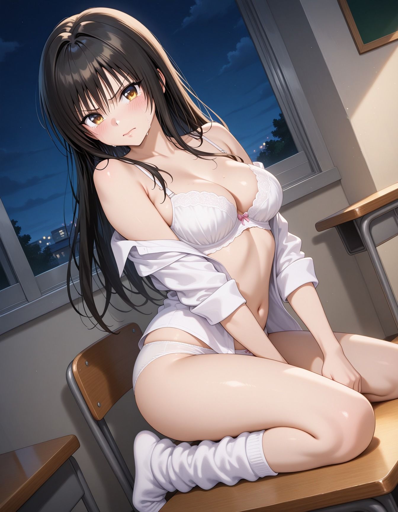 キモデブ男に犯●れた少女 サンプル3ページ目