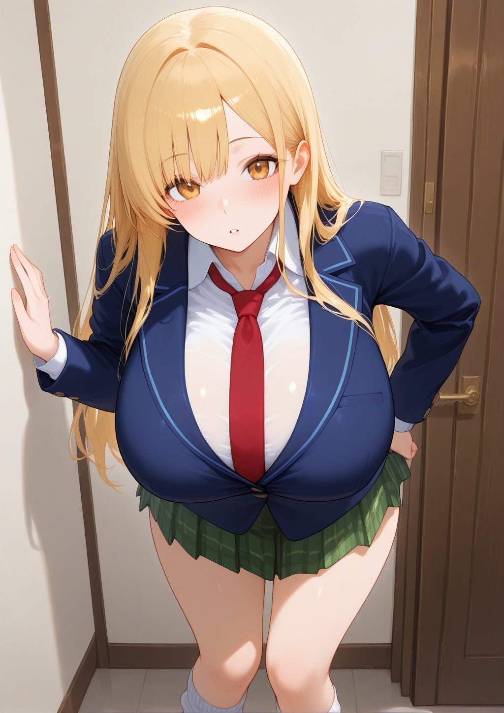 金髪爆乳ちゃんの淫らな日常 サンプル1ページ目