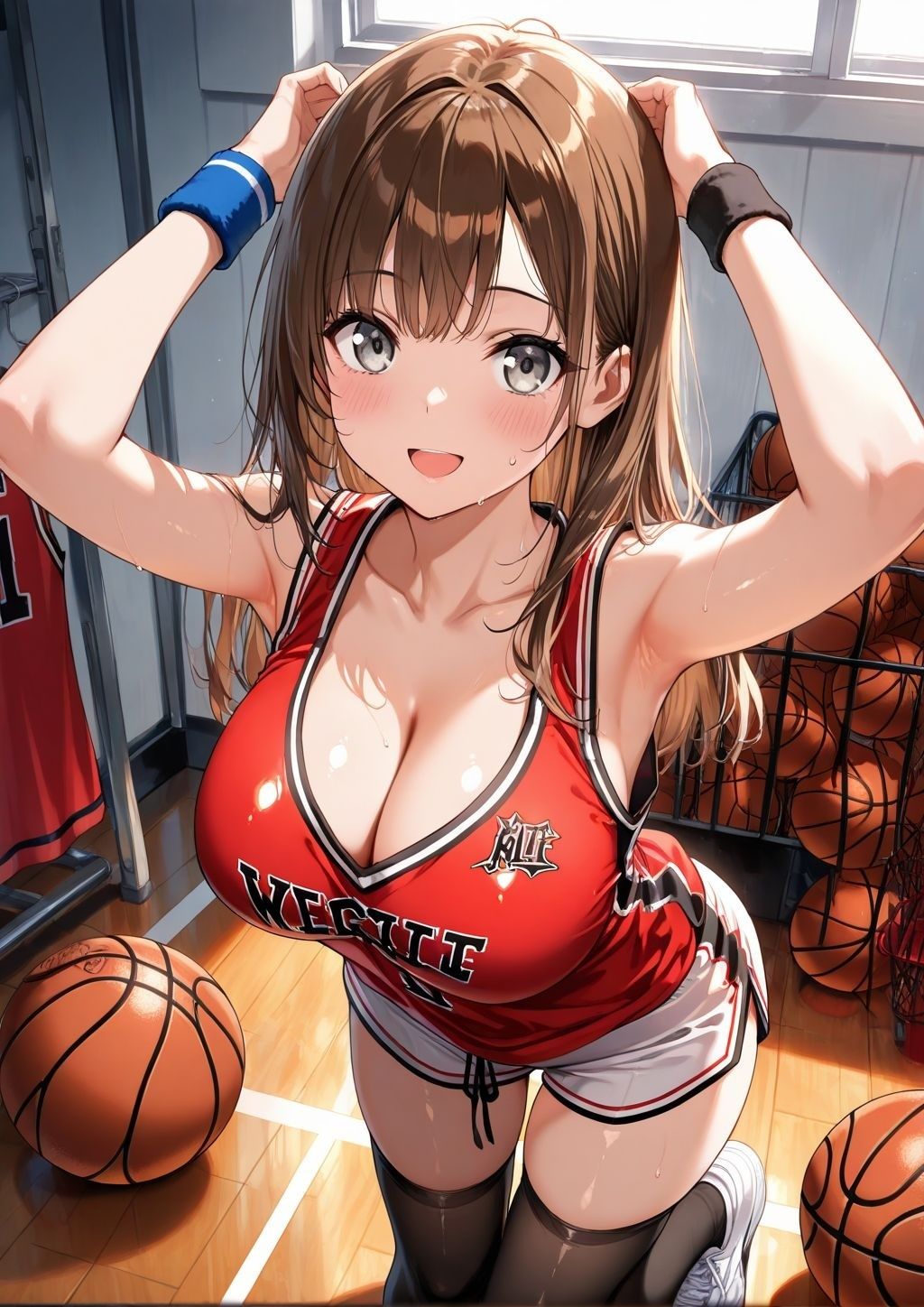 バスケ部のエースは隠れビッチ 〜汗と欲望にまみれて〜 サンプル1ページ目