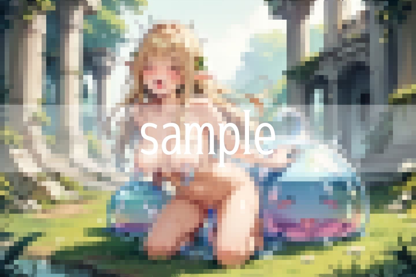 Hなスライムたちの触手SEXでイッちゃいますっ！ サンプル4ページ目