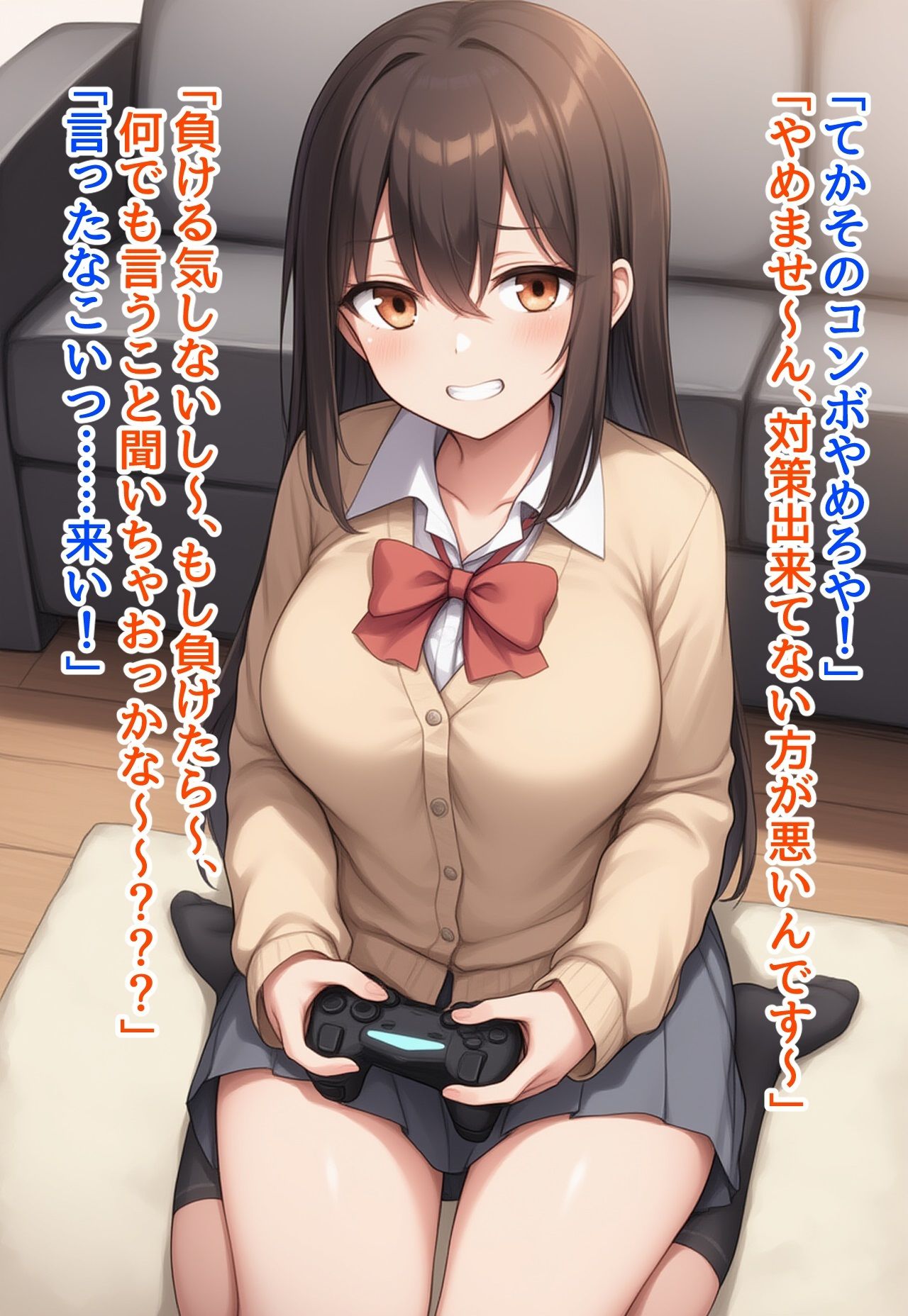 生意気JKを調教プレイで分からせる話 サンプル3ページ目