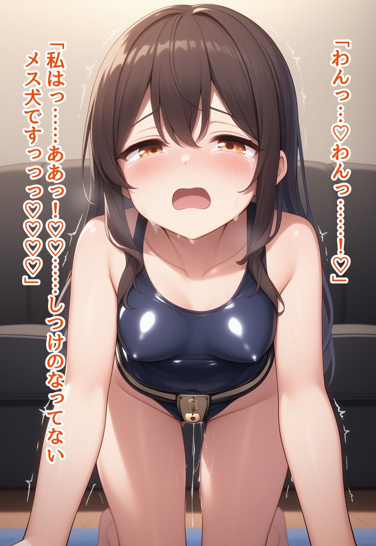 生意気JKを調教プレイで分からせる話 サンプル7ページ目