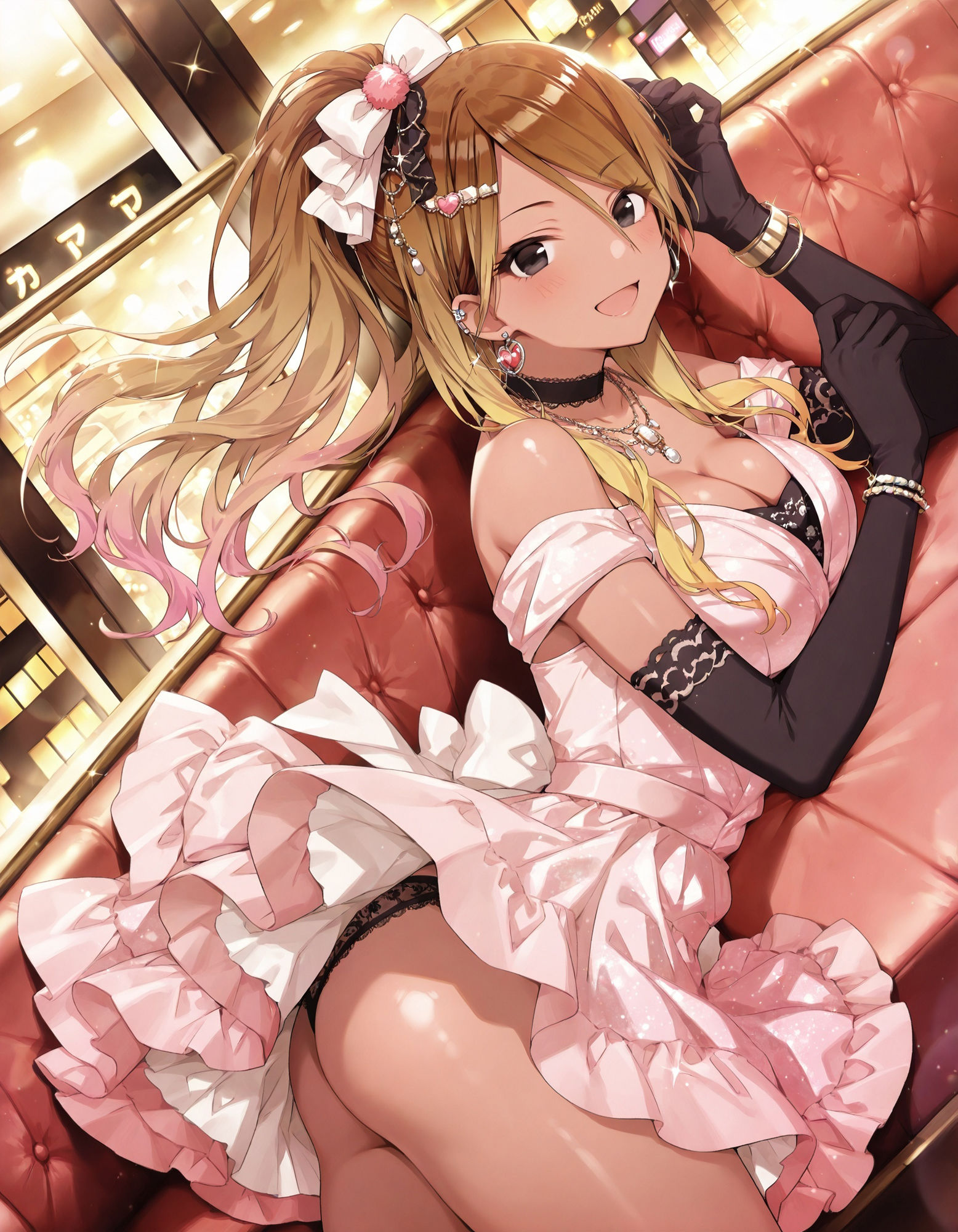 和〇愛依のパンチラ〜ドレス編〜 サンプル2ページ目