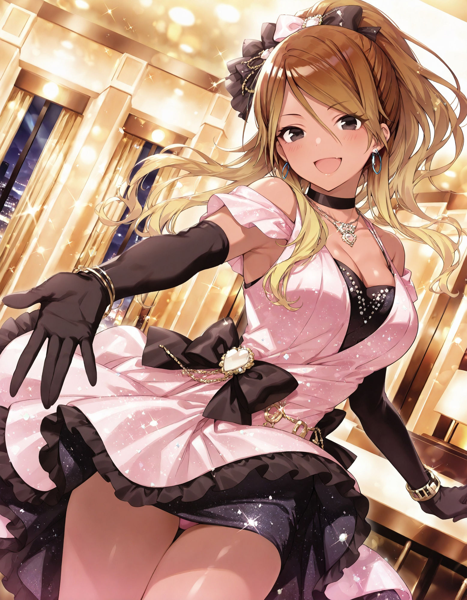 和〇愛依のパンチラ〜ドレス編〜 サンプル3ページ目