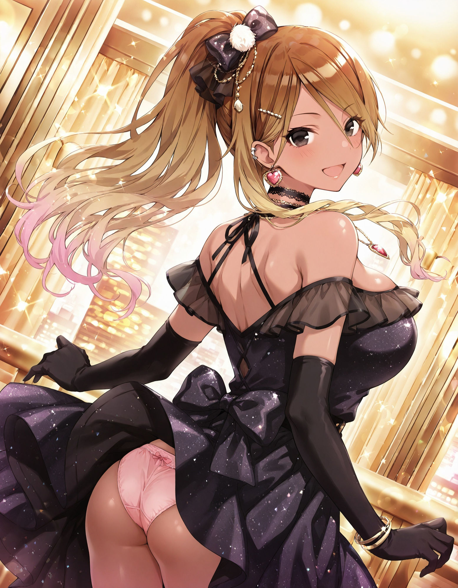 和〇愛依のパンチラ〜ドレス編〜 サンプル4ページ目