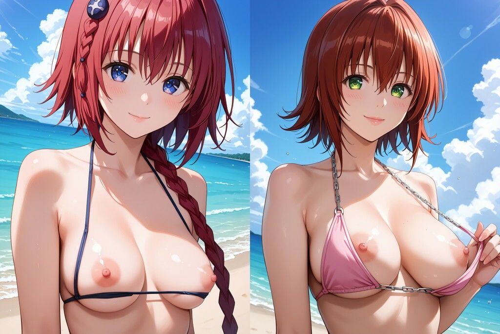 ハレンチ！とらぶるビーチ3 サンプル1ページ目