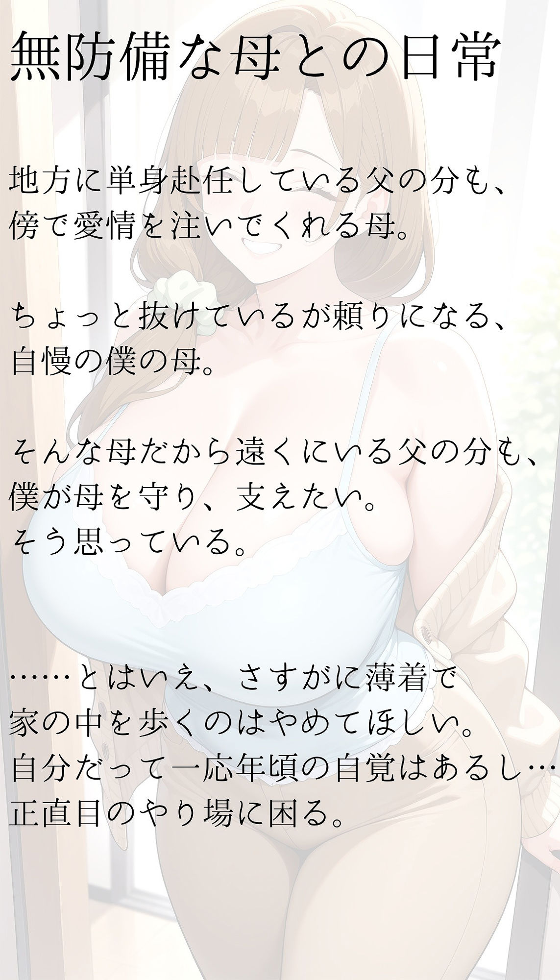最近の、ちょっと様子がおかしい母。 サンプル7ページ目
