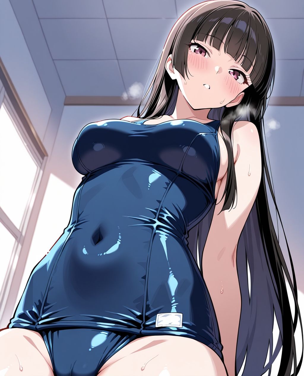 スク水パラダイス☆ 姫カット編 サンプル6ページ目