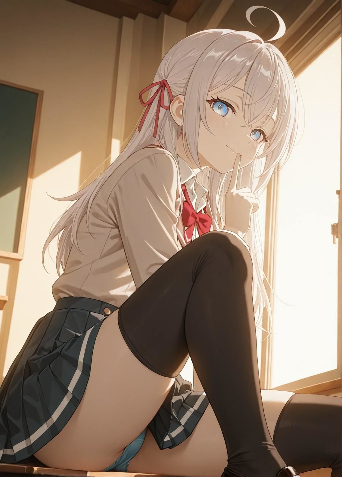 「時々ボソッとロシア語でデレる隣のアーリャさん」アリサ・ミハイロヴナ・九条セクシー写真集12（全500枚） サンプル4ページ目