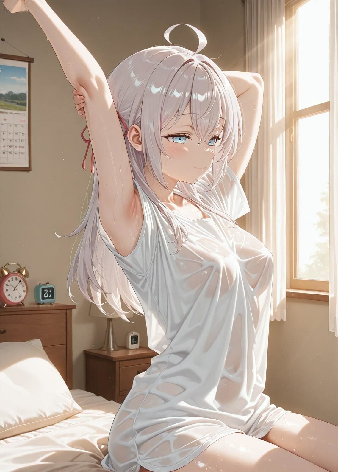 「時々ボソッとロシア語でデレる隣のアーリャさん」アリサ・ミハイロヴナ・九条セクシー写真集12（全500枚） サンプル10ページ目