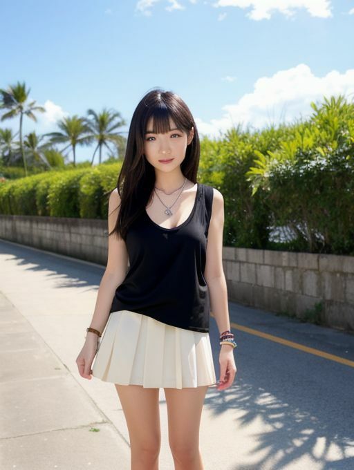 万里香ヌード写真集 サンプル2ページ目