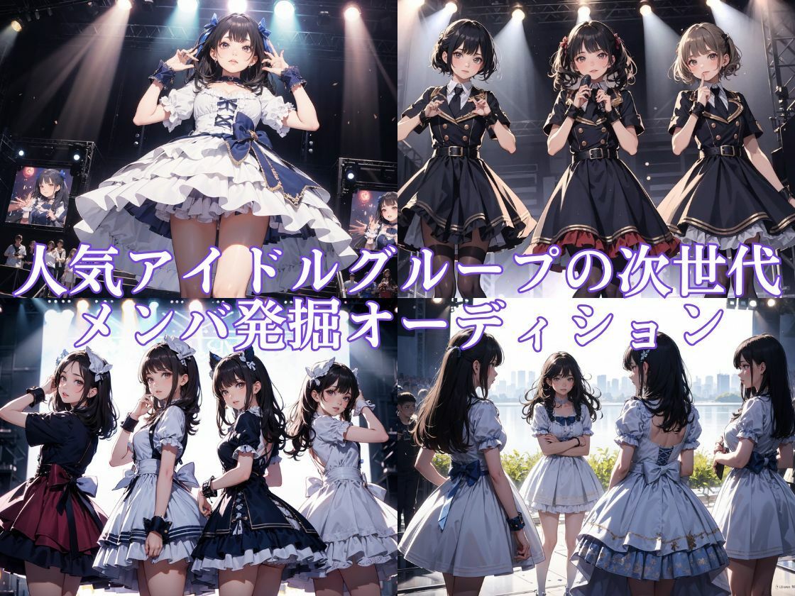 ハメられたアイドル＆グラドル 総集編 サンプル2ページ目