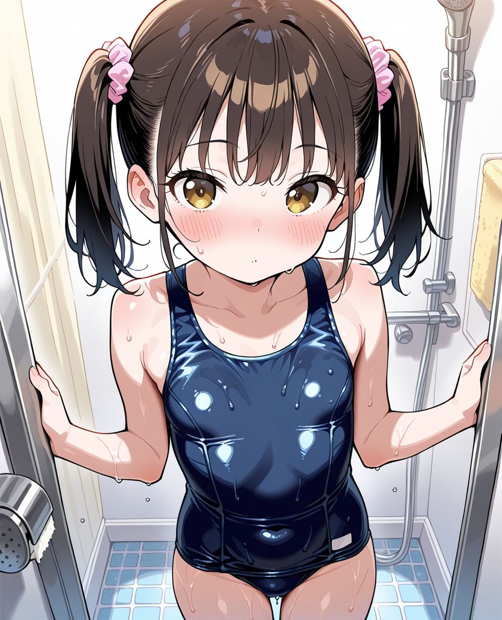 スク水パラダイス☆シャワー編 サンプル2ページ目
