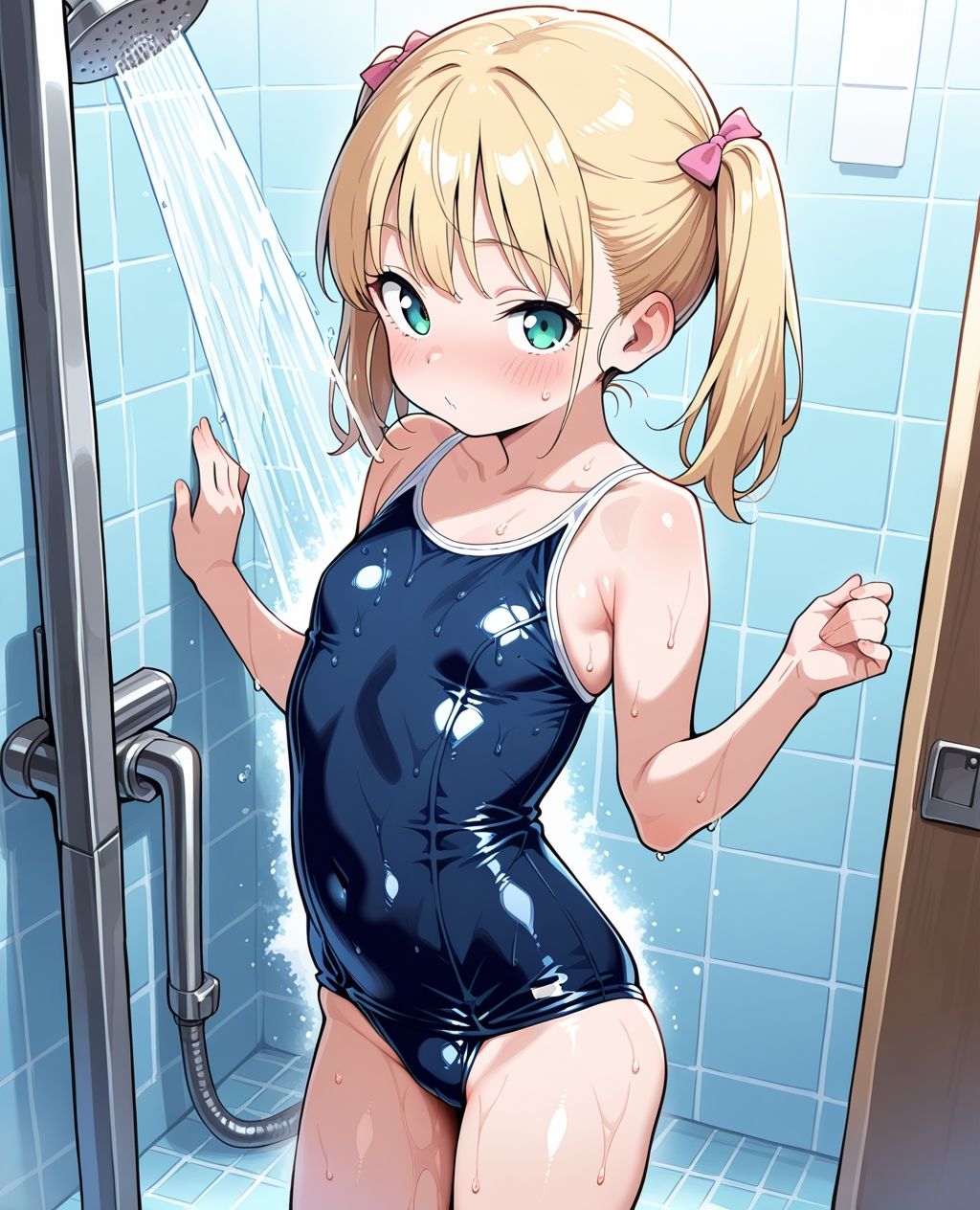 スク水パラダイス☆シャワー編 サンプル3ページ目