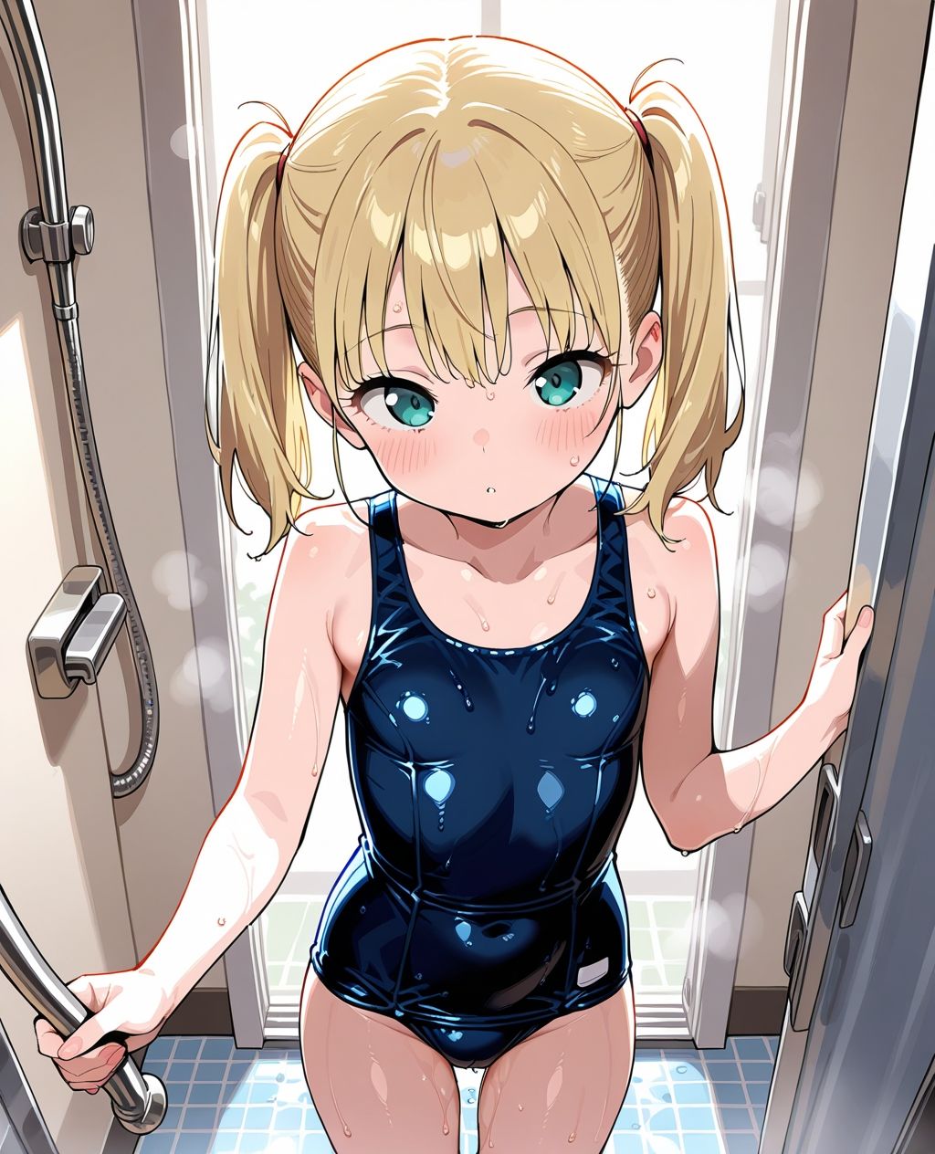 スク水パラダイス☆シャワー編 サンプル6ページ目