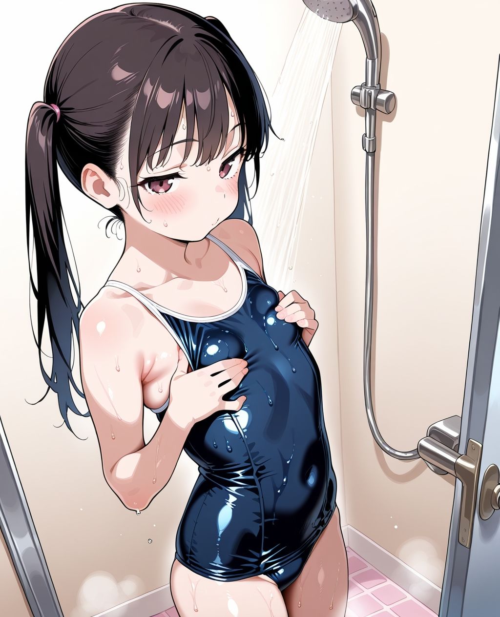 スク水パラダイス☆シャワー編 サンプル7ページ目