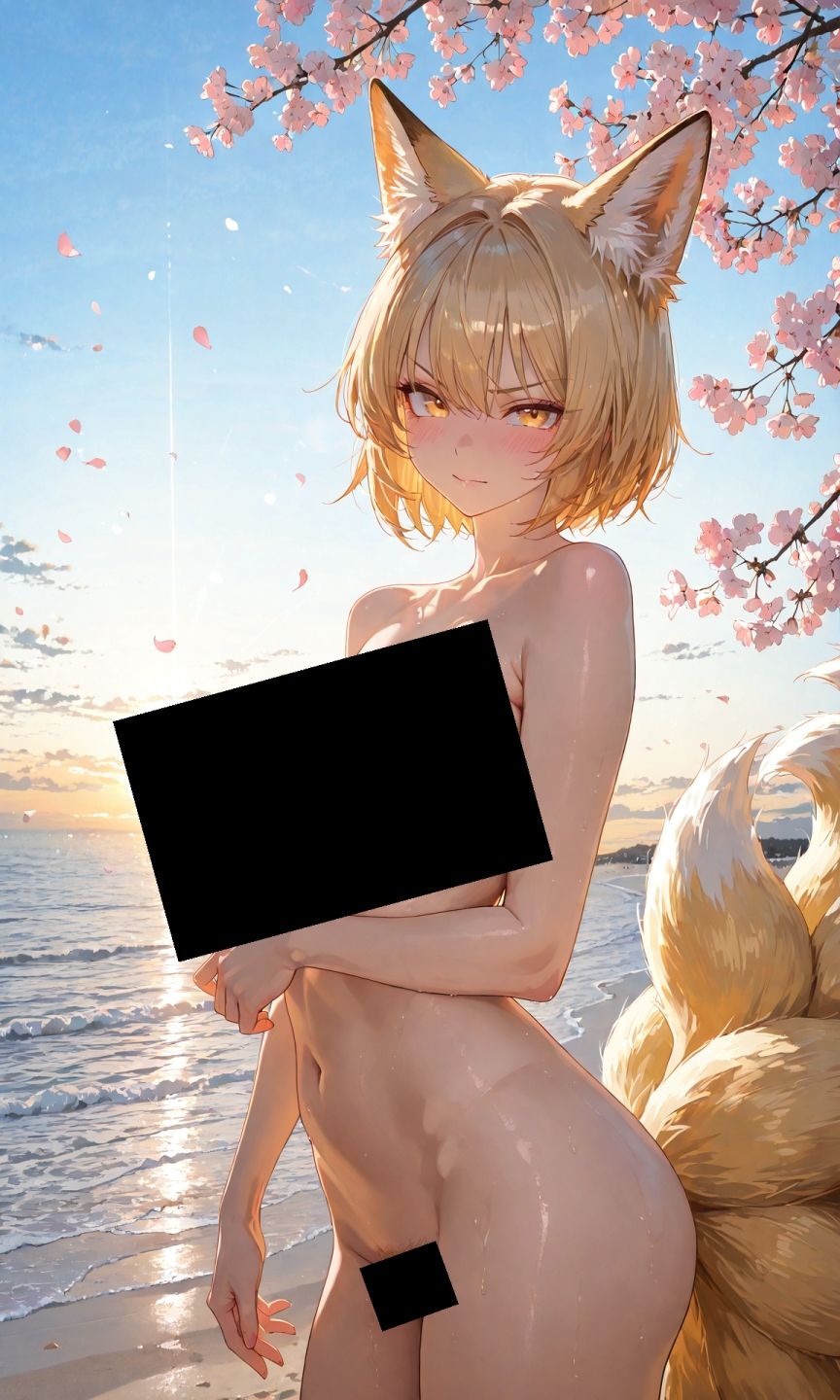 魔理沙は藍のえっちな写真を撮りたいようです〜春の晴れた朝の海編〜 サンプル2ページ目
