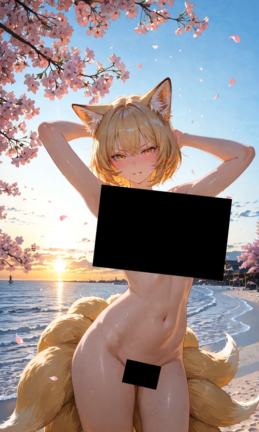 魔理沙は藍のえっちな写真を撮りたいようです〜春の晴れた朝の海編〜 サンプル3ページ目