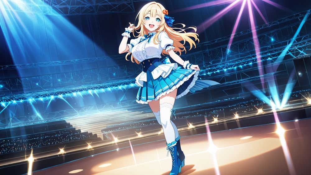 爆乳ダブルアイドル！プロデューサーの濃厚種付けレッスン【4K】 サンプル3ページ目