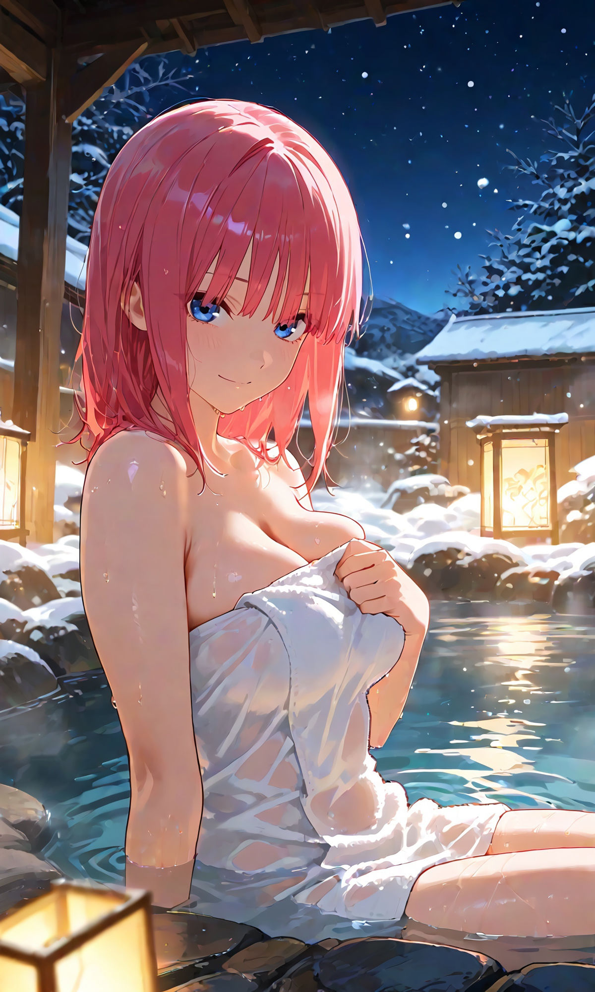 二乃と温泉えっち/CG242枚 サンプル1ページ目