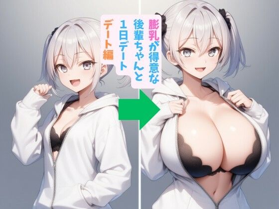 膨乳が得意な後輩ちゃんと1日デート_デート編
