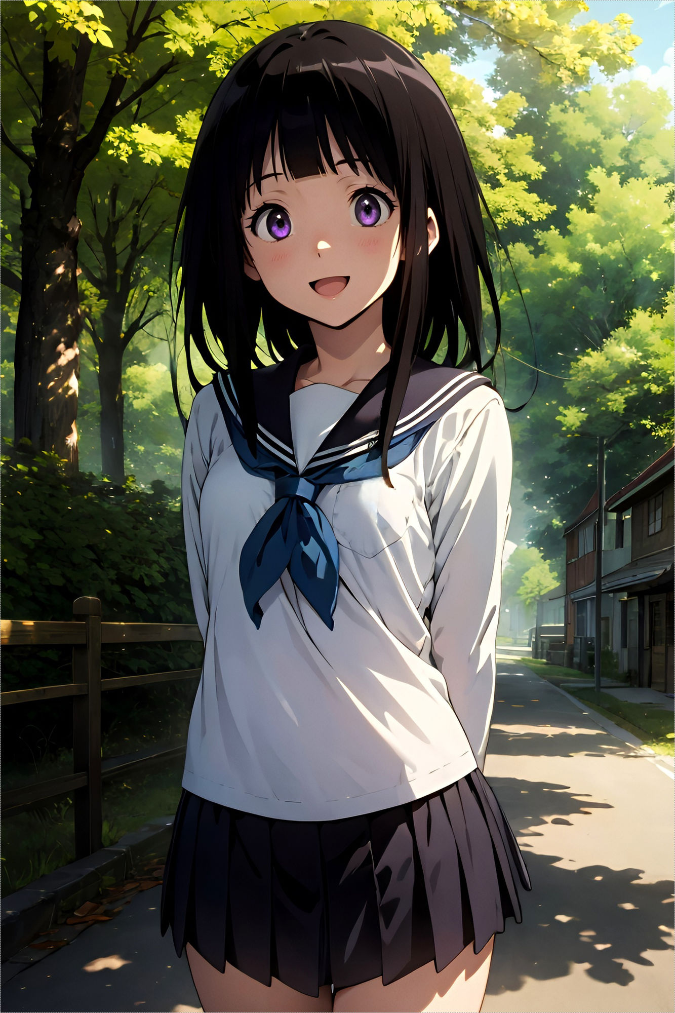 千反田える☆写真集 サンプル1ページ目