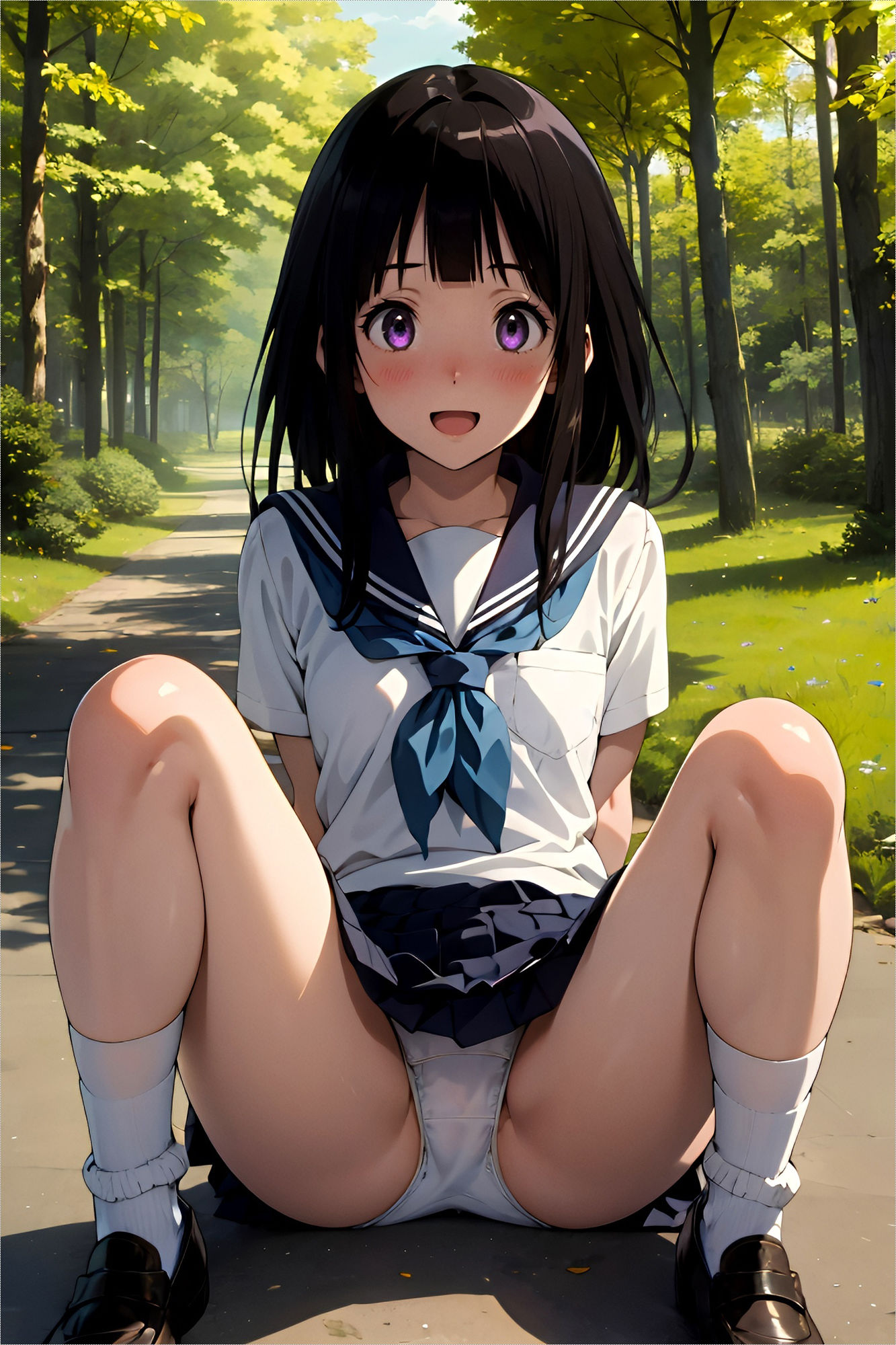 千反田える☆写真集 サンプル2ページ目