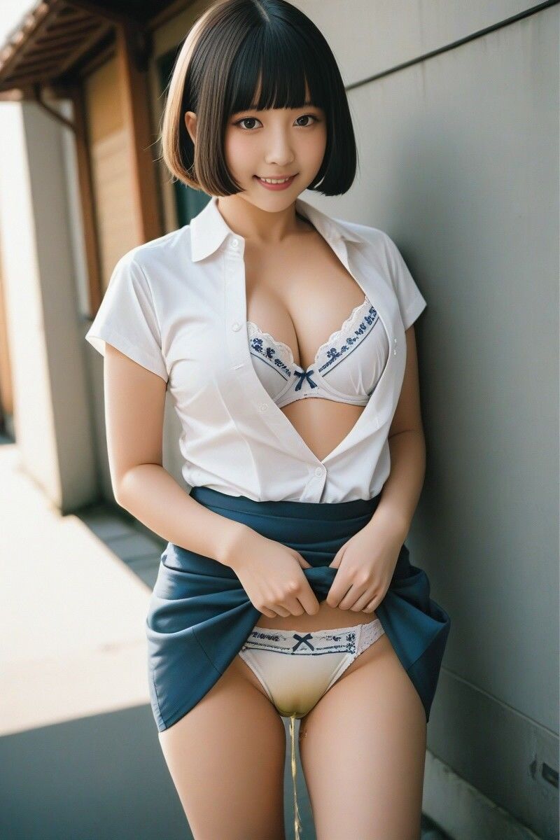 おもらしを見せてくれる同僚 サンプル2ページ目