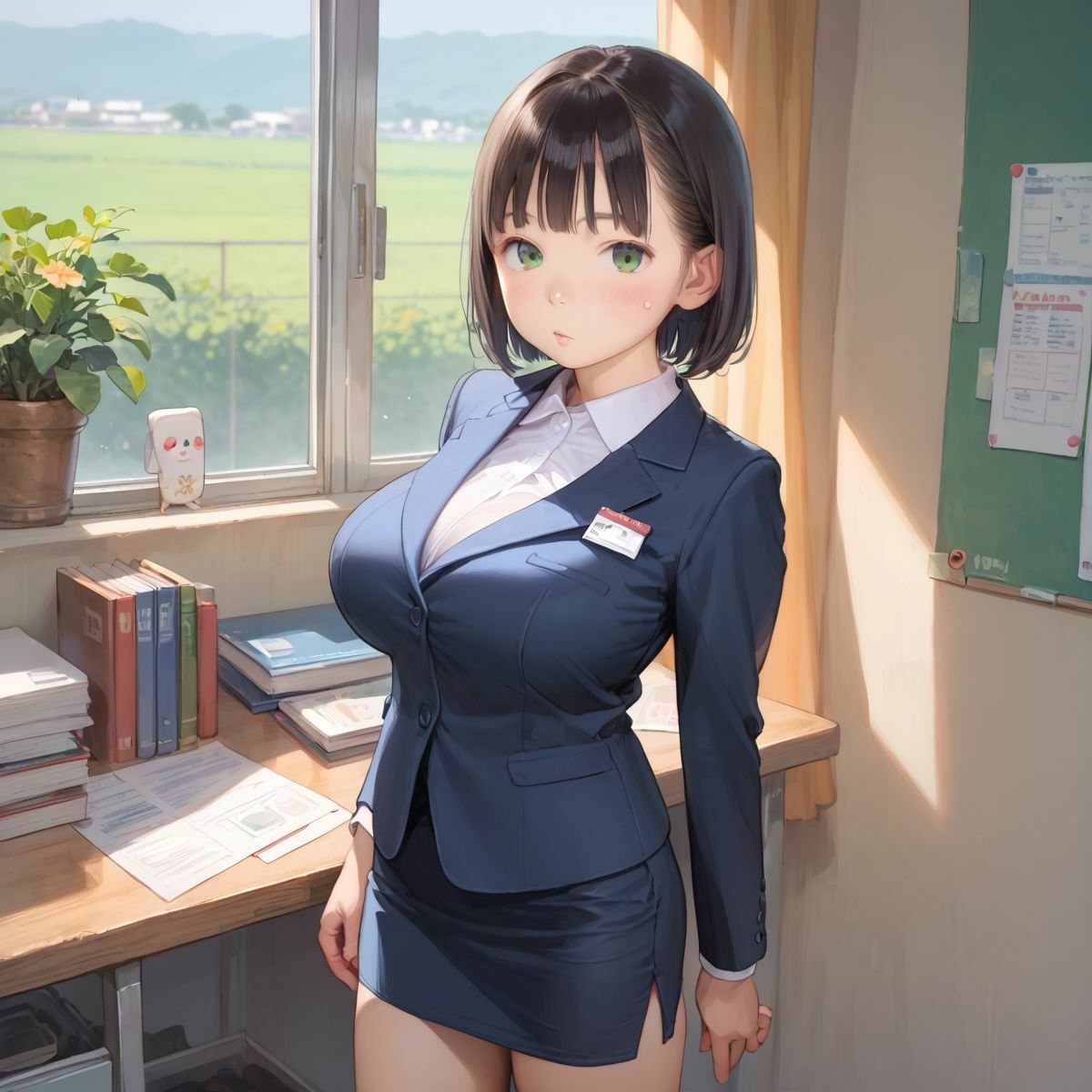 童顔巨乳黒髪就活生がインターン先でおフェラしてくれる01 サンプル2ページ目