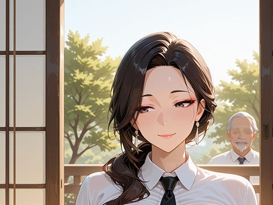 人妻秘書 夫の借金の肩代わりに愛人契約を結ぶ人妻 サンプル1ページ目