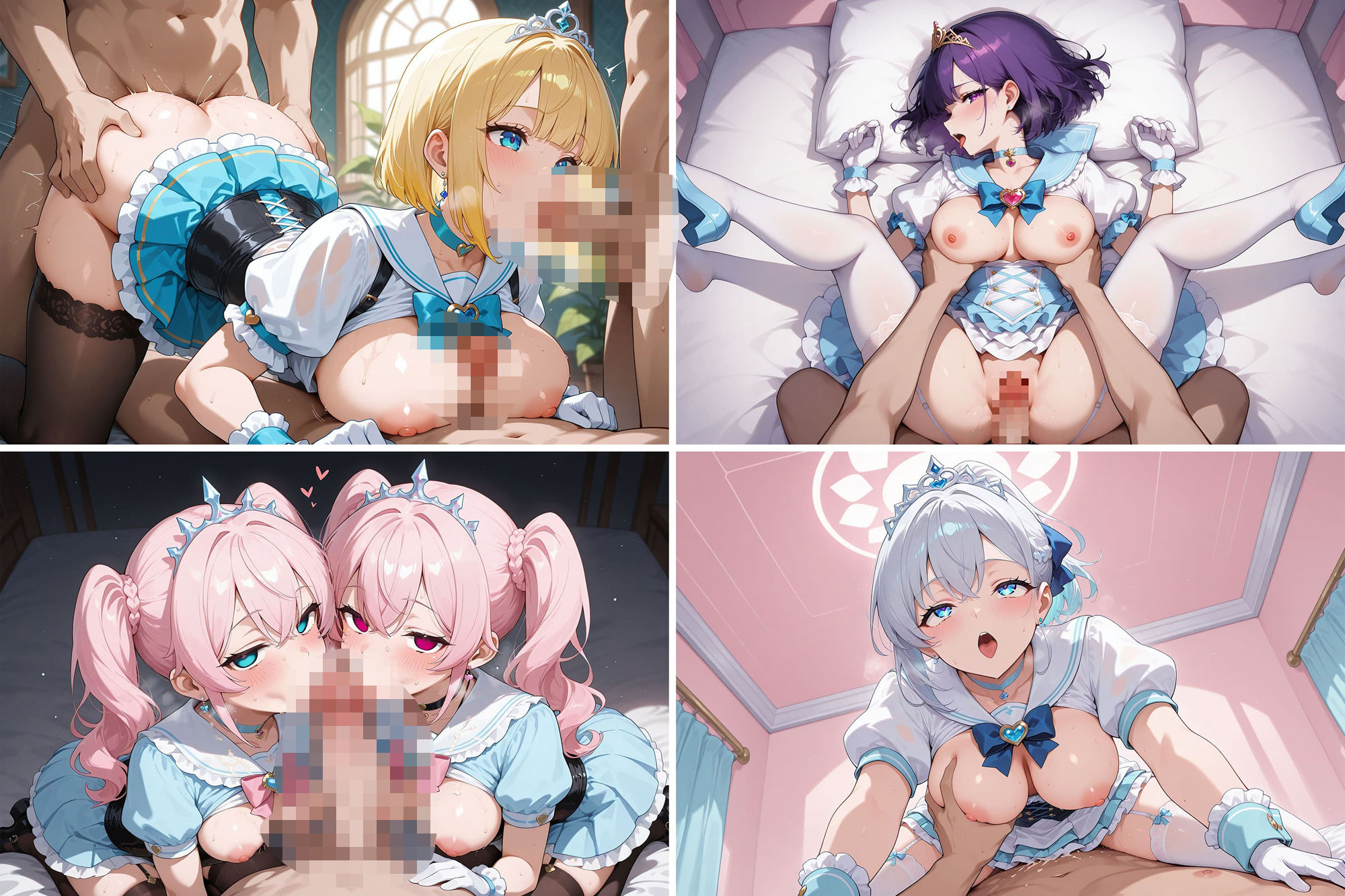 快楽堕ち魔法少女  〜魔法少女の甘い誘惑〜 -Midnight Spell- サンプル4ページ目