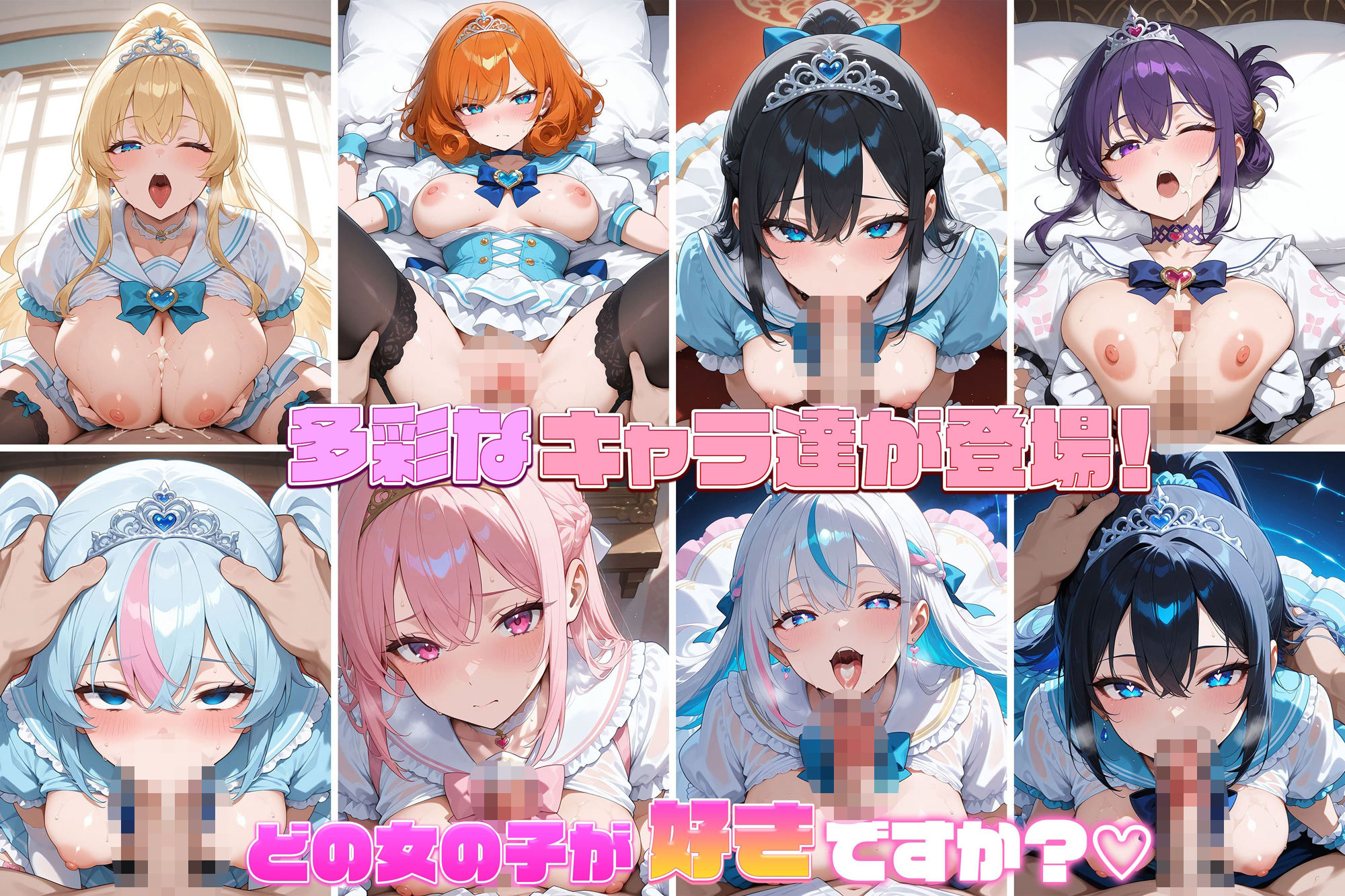 快楽堕ち魔法少女2  〜魔法少女の甘い誘惑〜 -Midnight Spell- サンプル3ページ目
