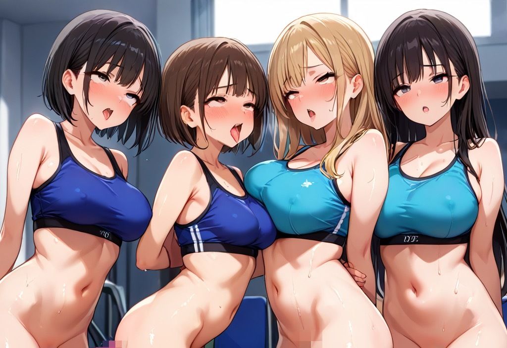 生ハメ大乱交！女子陸上部を全員オナホ扱いにする サンプル2ページ目