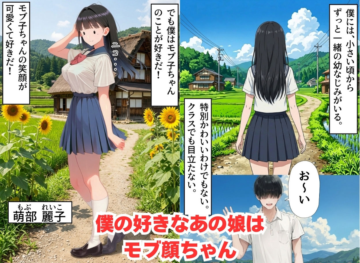 【僕のNTR夏休み】あの日見た種付けプレスを僕はまだ忘れられない6巻モブ顔編 サンプル1ページ目