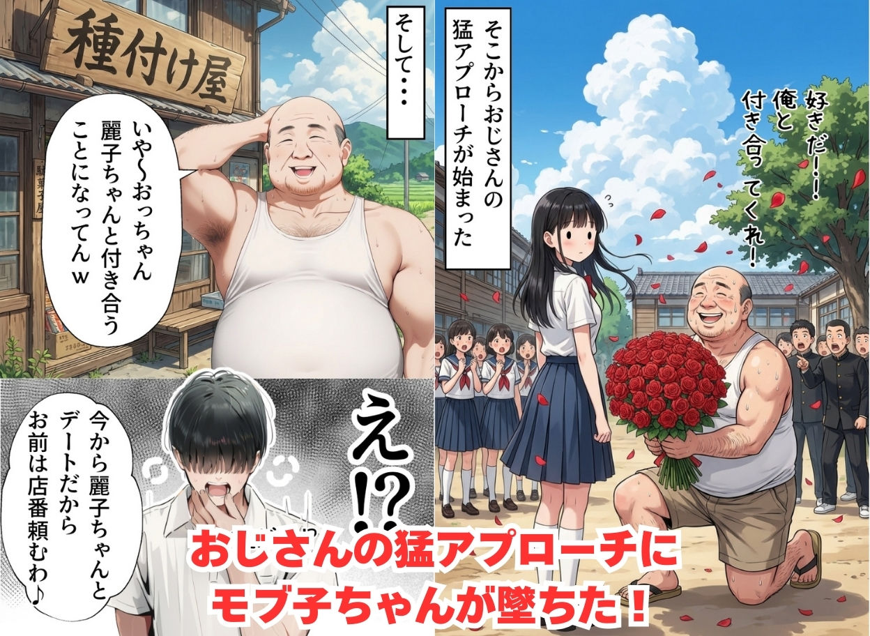 【僕のNTR夏休み】あの日見た種付けプレスを僕はまだ忘れられない6巻モブ顔編 サンプル4ページ目