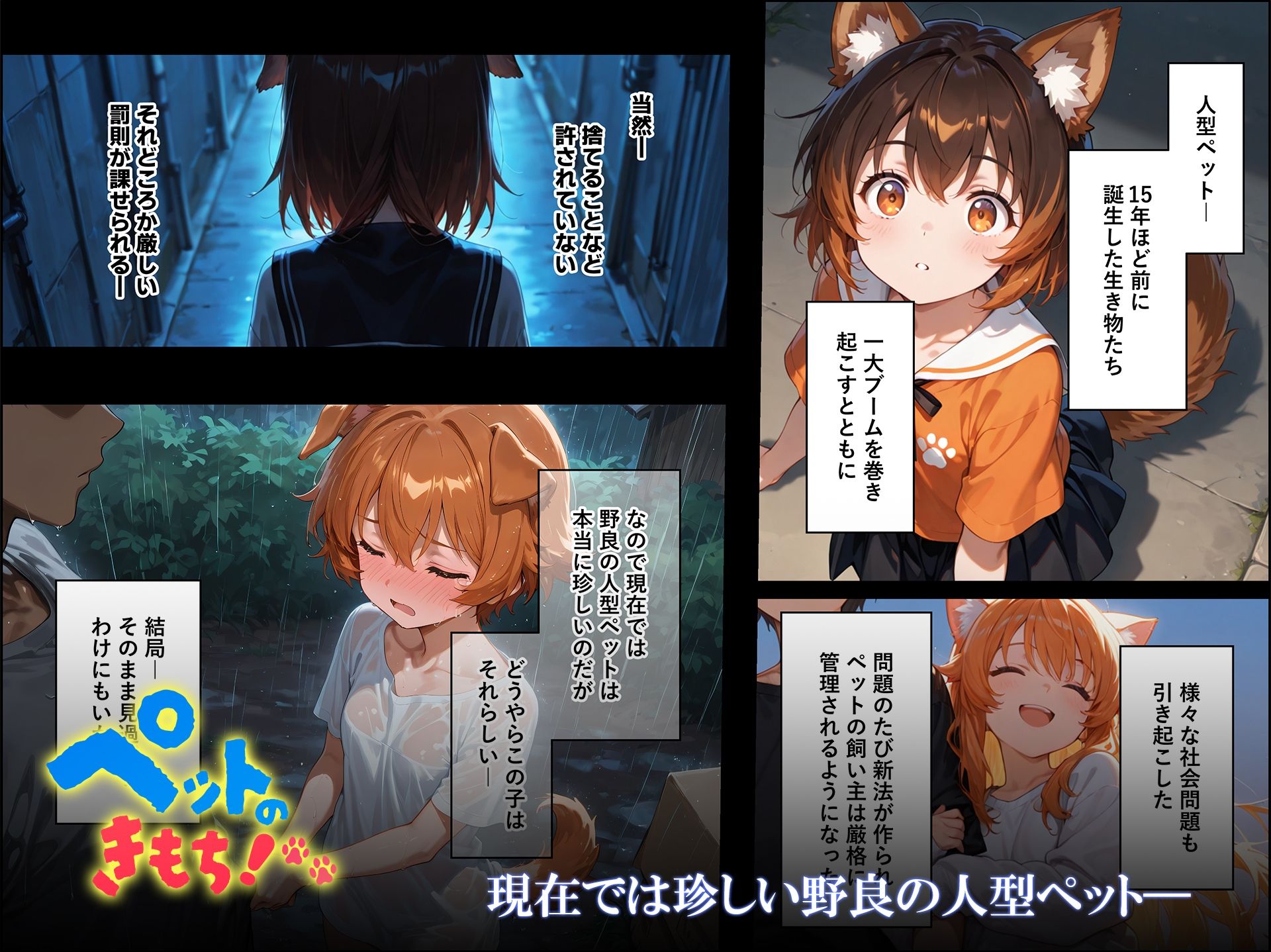 ペットのきもち！（1） サンプル2ページ目