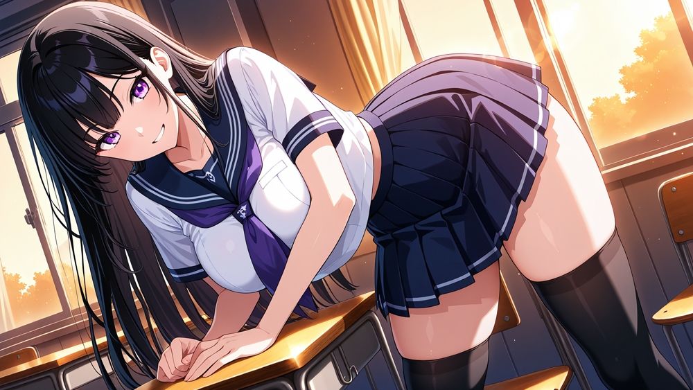 爆乳黒髪アイドルと元気系金髪アイドルがプロデューサーと濃厚種付け撮影会【4K】 サンプル3ページ目