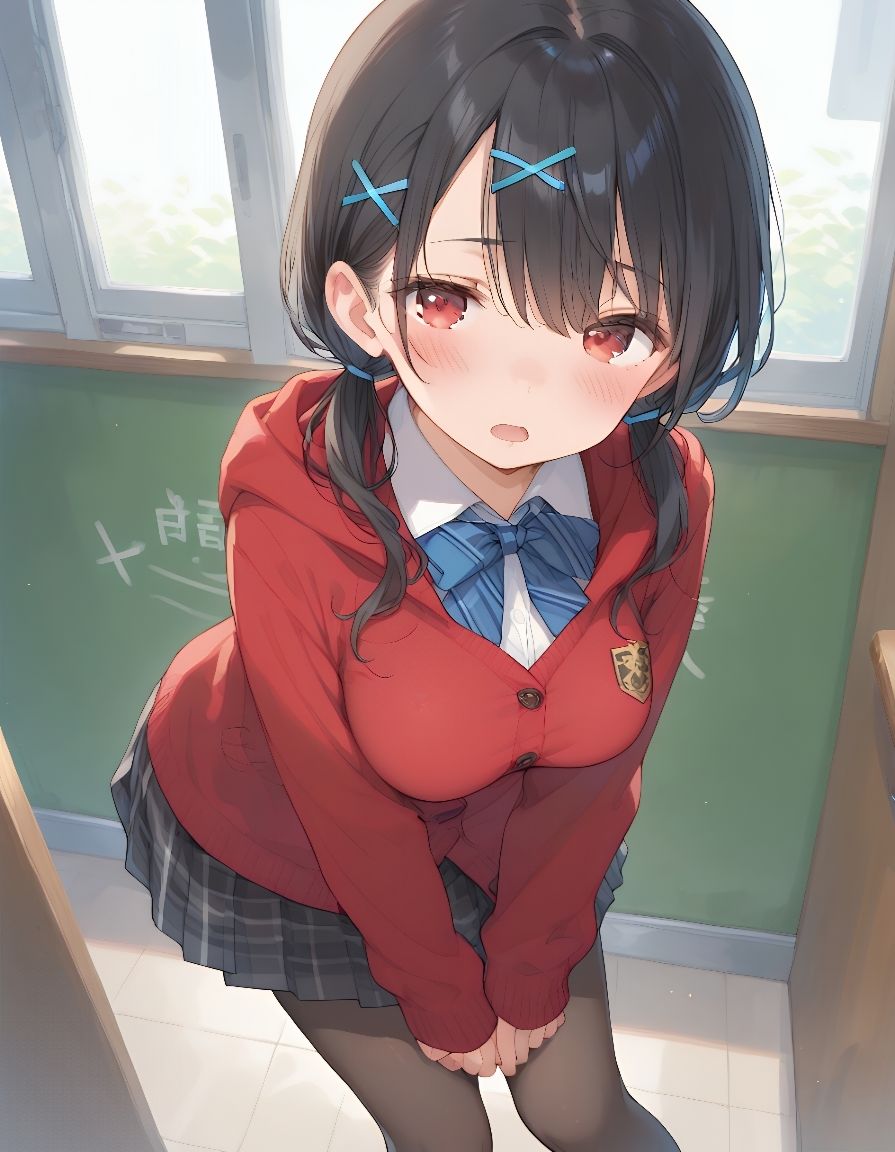 【萌えエロ】真面目そうな黒髪おさげちゃんの恥らいえっちが可愛いすぎる。3 サンプル1ページ目