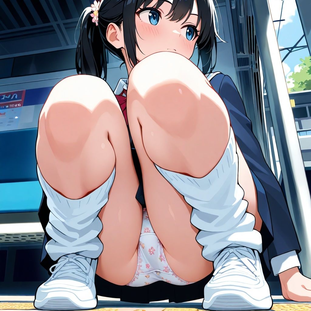 ルーズソックスJK  パンチラ盗撮 サンプル8ページ目