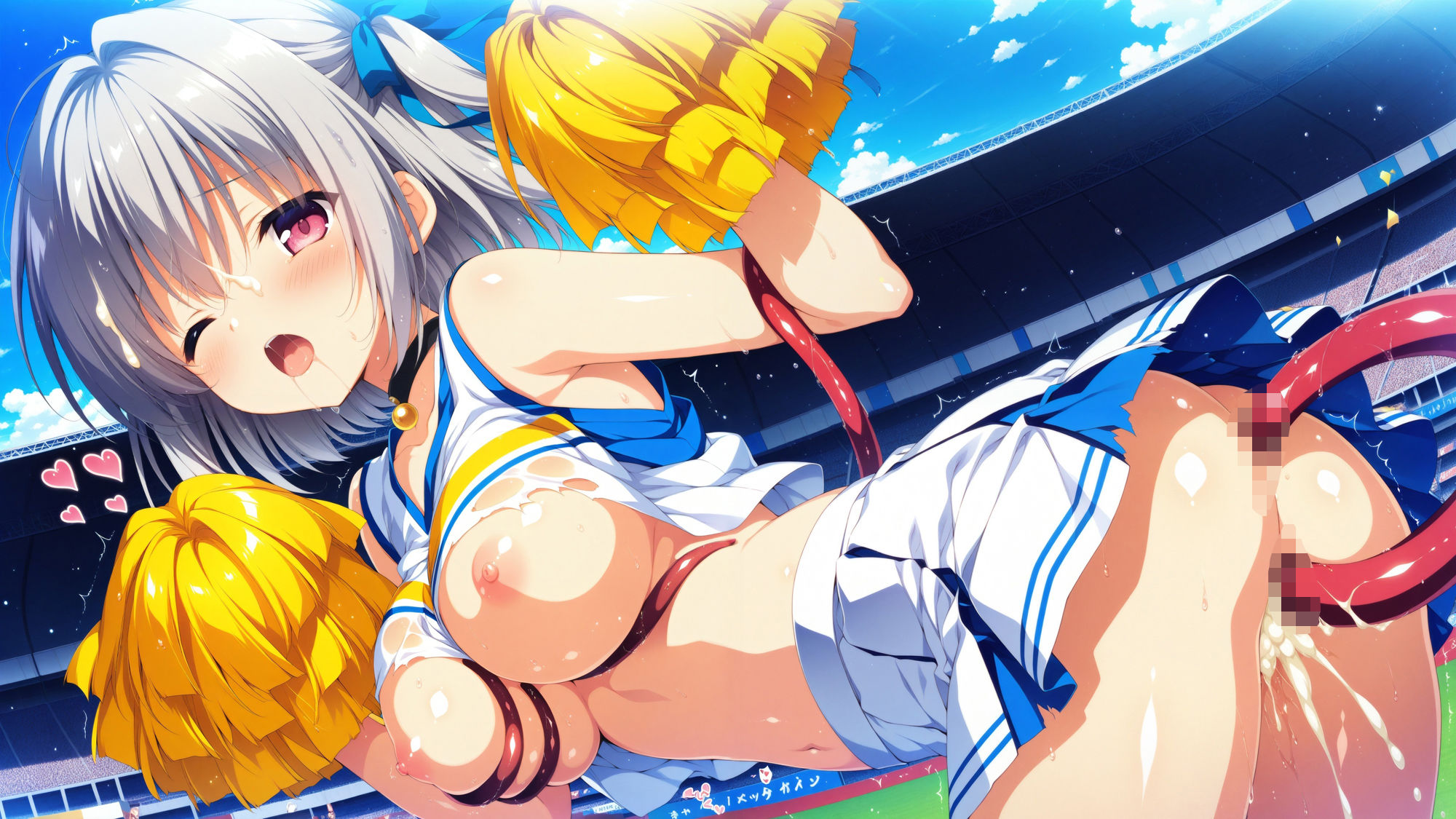 触手に囚われた少女達 〜学園編〜 Vol.5 サンプル2ページ目