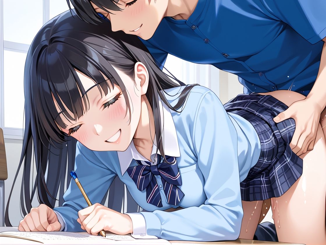 学校一可愛い女子校生がメス堕ちしていてハメたった サンプル6ページ目