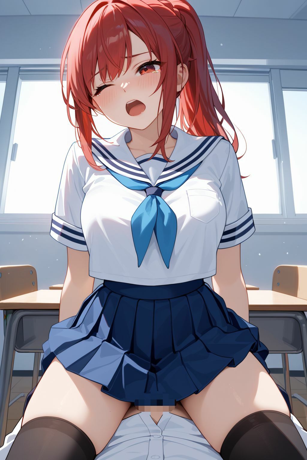 初めてできた彼女との学校生活がエロ過ぎた件3 サンプル4ページ目