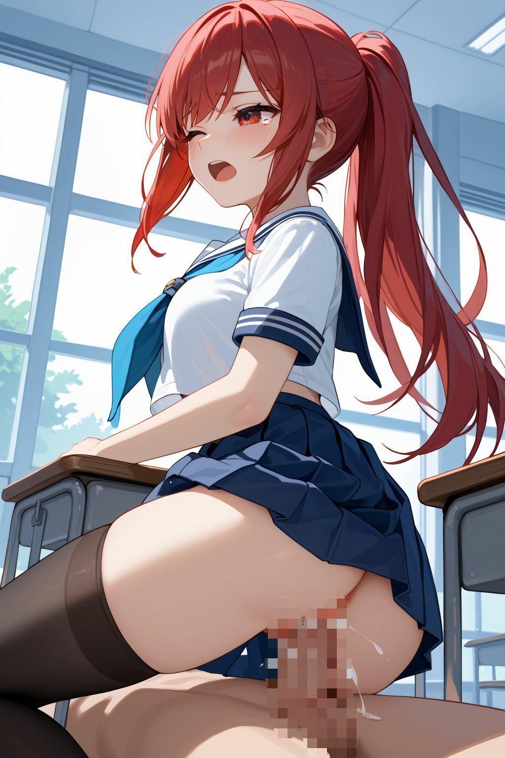 初めてできた彼女との学校生活がエロ過ぎた件3 サンプル7ページ目