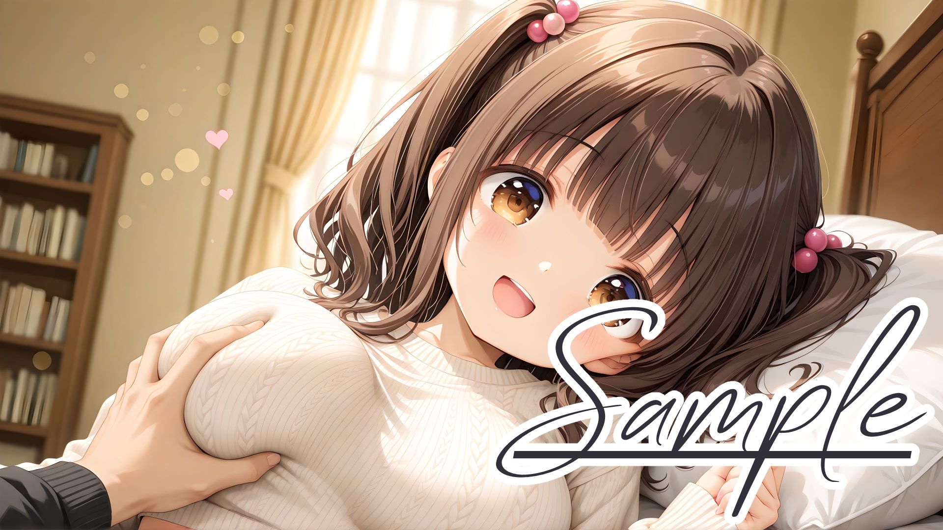 おっぱいを揉むだけのCG集 サンプル1ページ目