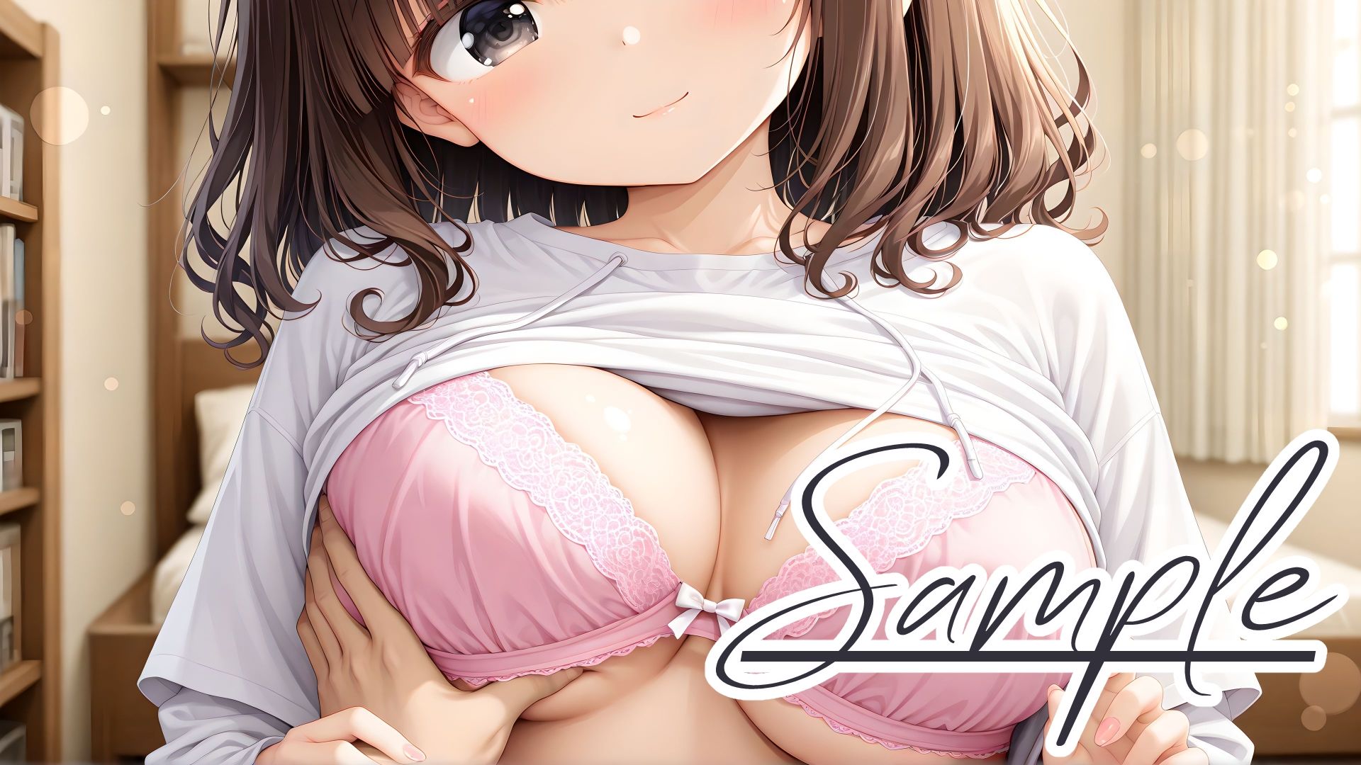 おっぱいを揉むだけのCG集 サンプル2ページ目