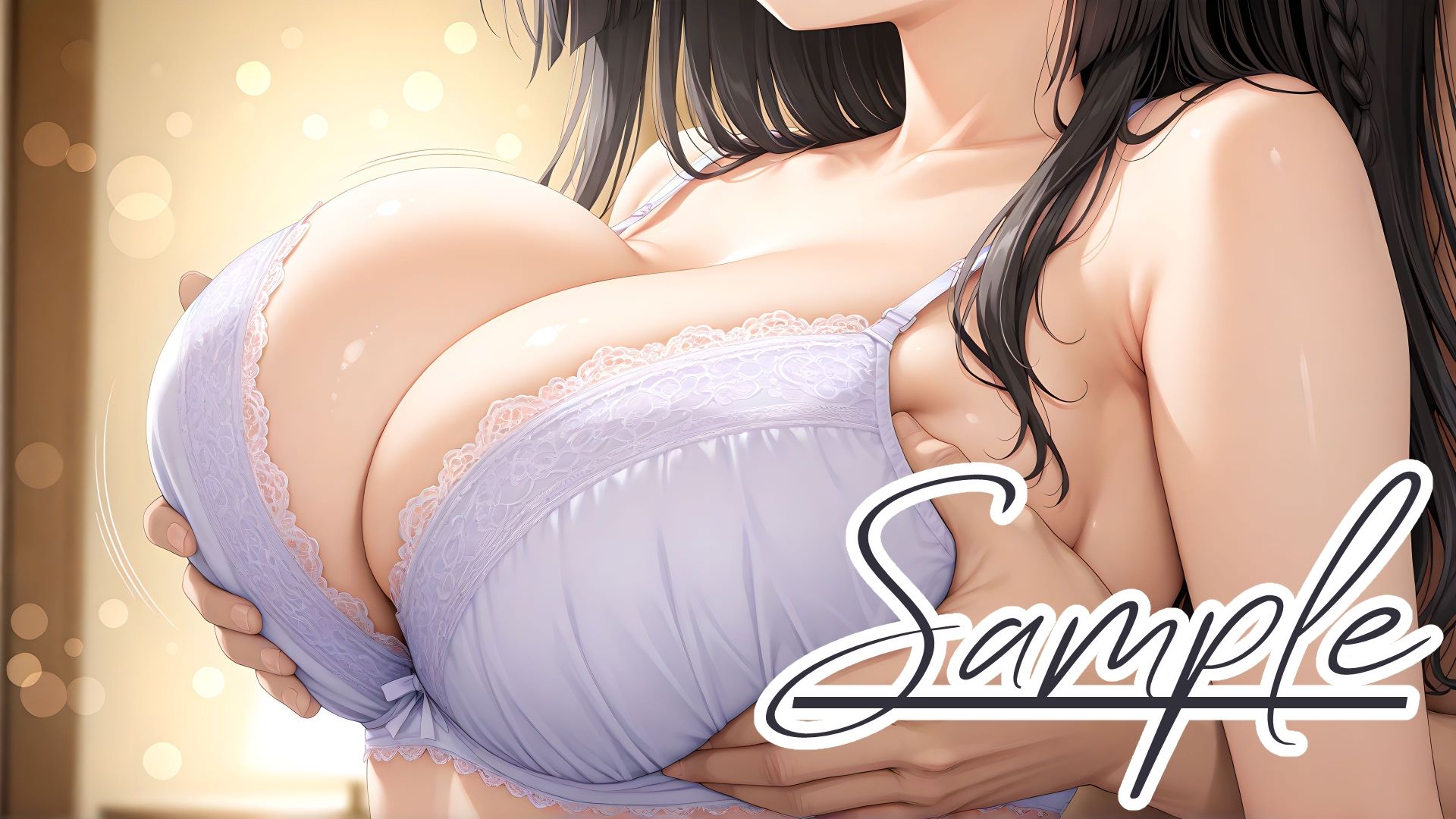 おっぱいを揉むだけのCG集 サンプル3ページ目