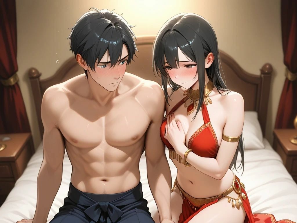 ベリーダンサー美女で、ひとぬきっ サンプル1ページ目