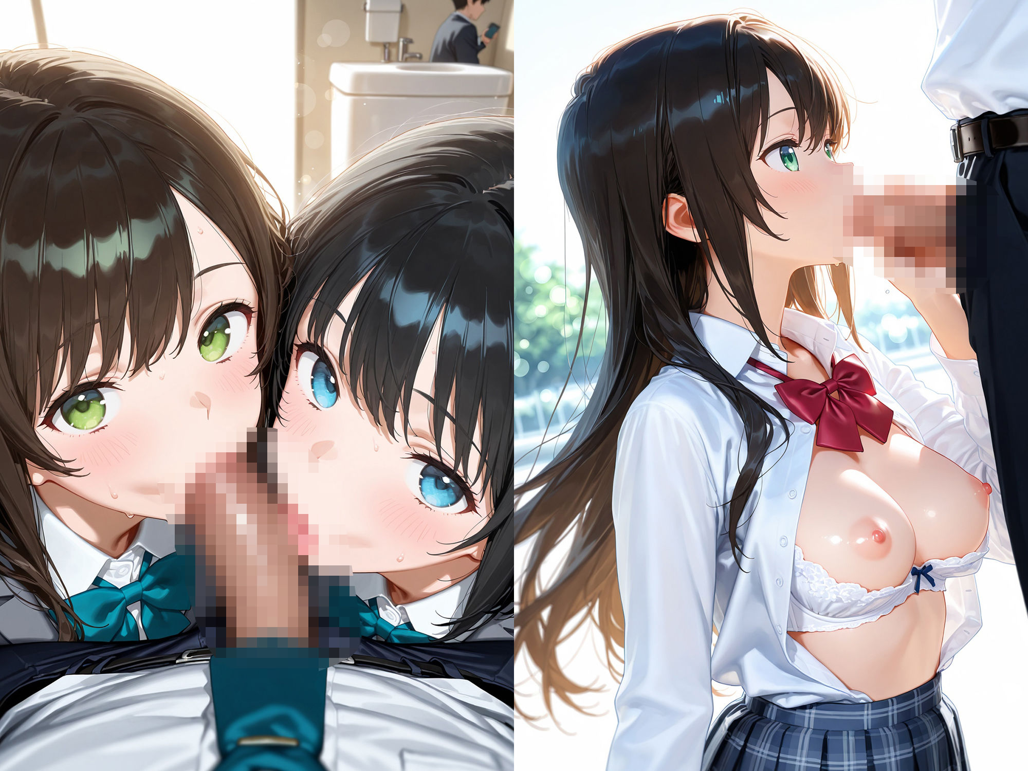 パンツから始まる学園性活 サンプル4ページ目